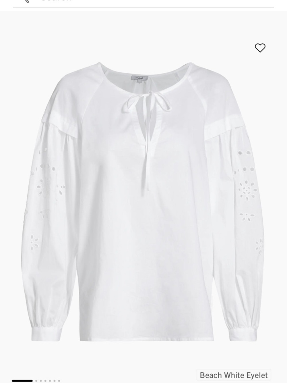 Rails Dari Cotton Eyelet Blouse
